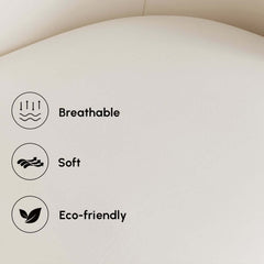 Curved Performance Leather Sofa Set with Swivel Feature