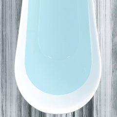 Antique Finish Single Slipper Bathtub Modern Soaking Oval Bathtub Bathtubs