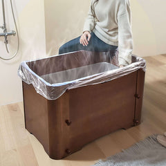 Easy To Assemble Wooden Folding Bathtub For Relaxation