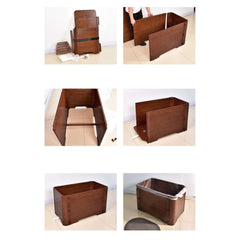 Easy To Assemble Wooden Folding Bathtub For Relaxation