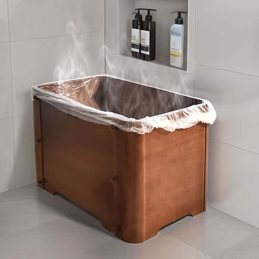 Easy To Assemble Wooden Folding Bathtub For Relaxation Main Product Image