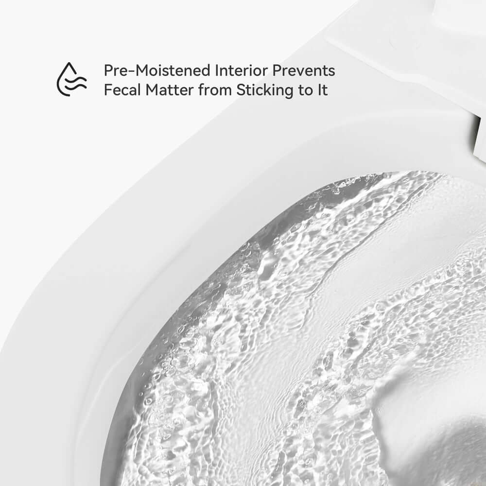 Elegant White One-Piece Smart Toilet with Heated Seat and Auto Flush