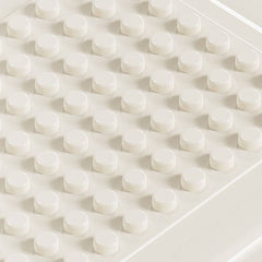 Foldable Kids Toy Box with Building Block Lid – Stackable PP Storage Cube