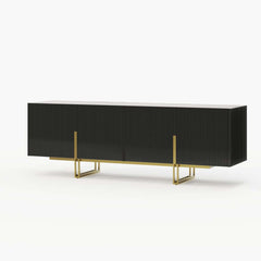 Freestanding TV Stand For 65 Inch TV With Cable Management