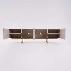 Freestanding TV Stand For 65 Inch TV With Cable Management