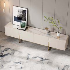 Freestanding TV Stand For 65 Inch TV With Cable Management