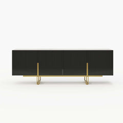 Freestanding TV Stand For 65 Inch TV With Cable Management