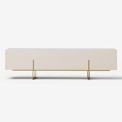 Freestanding TV Stand For 65 Inch TV With Cable Management
