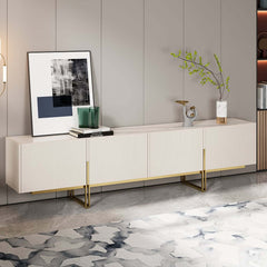 Freestanding TV Stand For 65 Inch TV With Cable Management
