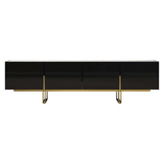 Freestanding TV Stand For 65 Inch TV With Cable Management