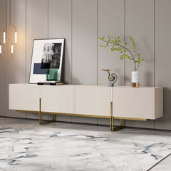 Freestanding TV Stand For 65 Inch TV With Cable Management