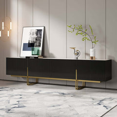 Freestanding TV Stand For 65 Inch TV With Cable Management
