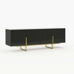 Freestanding TV Stand For 65 Inch TV With Cable Management