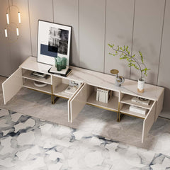 Freestanding TV Stand For 65 Inch TV With Cable Management