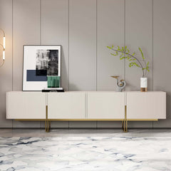 Freestanding TV Stand For 65 Inch TV With Cable Management