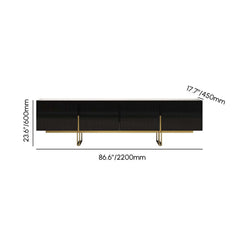 Freestanding TV Stand For 65 Inch TV With Cable Management Dimensions
