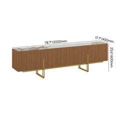 Freestanding TV Stand For 65 Inch TV With Cable Management Dimensions