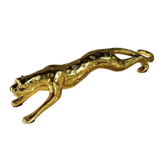 Glam Gold Resin Animal Sculpture for Home and Office Decor