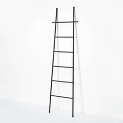 Gold Metal Ladder Rack for Modern Organization and Storage