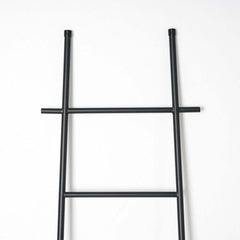 Gold Metal Ladder Rack for Modern Organization and Storage
