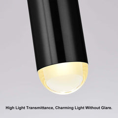 Gold Minimalist Adjustable Height Single Pendant Light