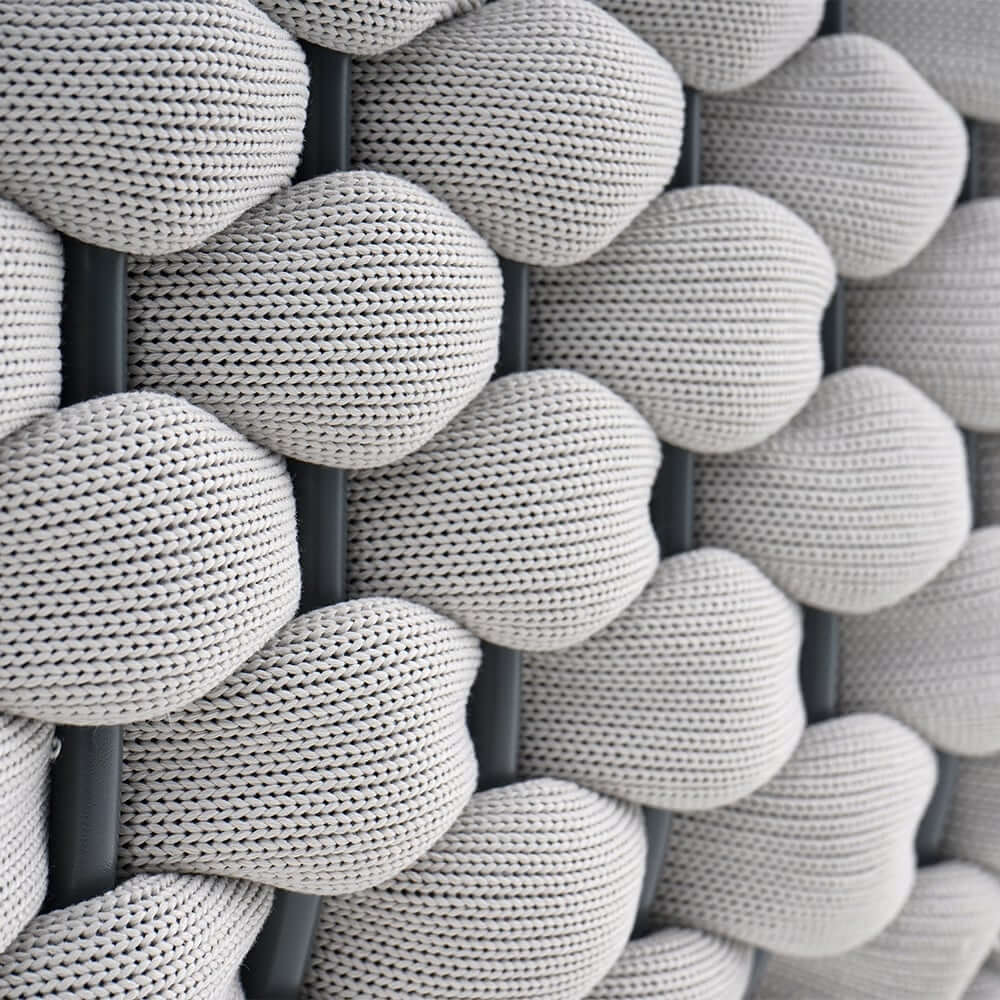 Gray Sintered Stone Rectangle Coffee Table for Outdoor Living