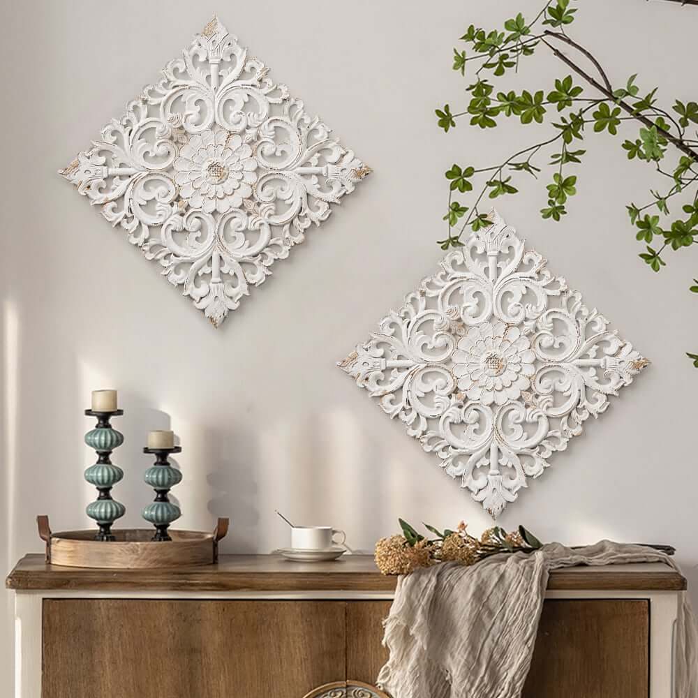 Handmade Solid Wood French Country Wall Art