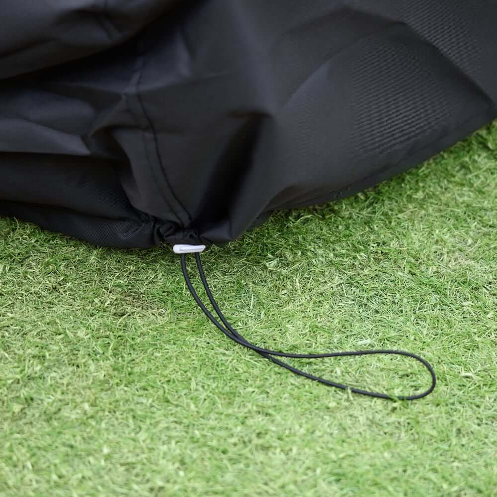 Heavy Duty Black Waterproof Patio Chair Cover for All-Season Protection