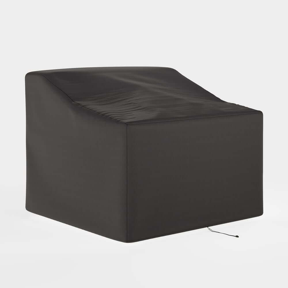 Heavy Duty Black Waterproof Patio Chair Cover for All-Season Protection