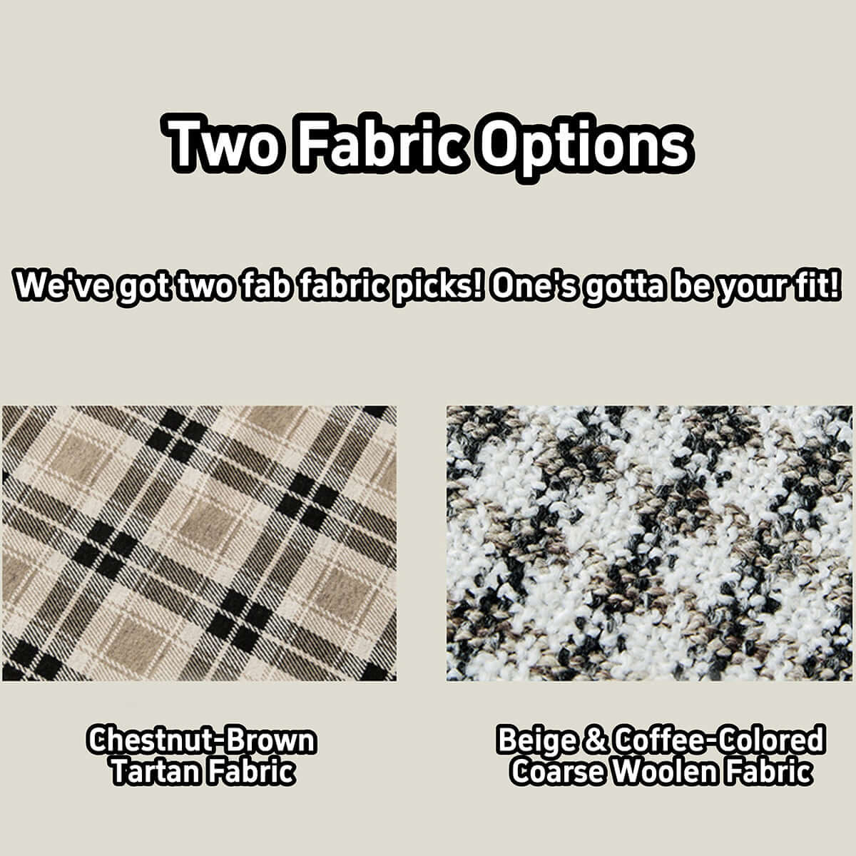 Hompkin 4-in-1 Mid-Century Modern Tartan Sleeper Chair with Steel Frame