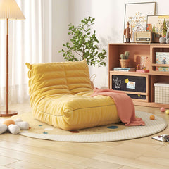 Hompkin Caterpillar Kids Sofa – Soft Technology Leather and Velvet Children's Lounge Seat Main Product Image