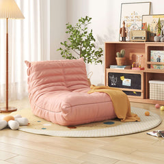 Hompkin Caterpillar Kids Sofa – Soft Technology Leather and Velvet Children's Lounge Seat