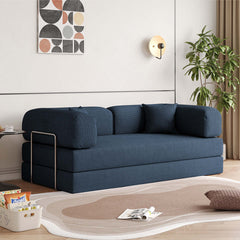 Hompkin Corduroy Modular Convertible Sofa Bed – Modern Fabric Sleeper