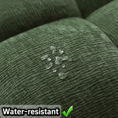 Hompkin Modern Tufted Chenille Pull-Out Single Sofa Bed