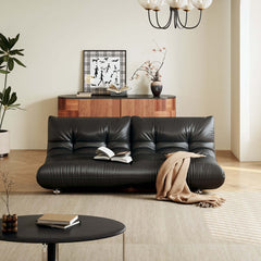 Hompkin Togo-Style Eco-Leather Convertible Sleeper Sofa Bed