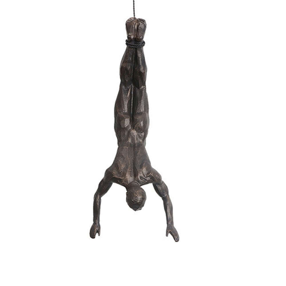 Industrial Resin Wall Art – Set of 3 Climbing Figural Sculptures