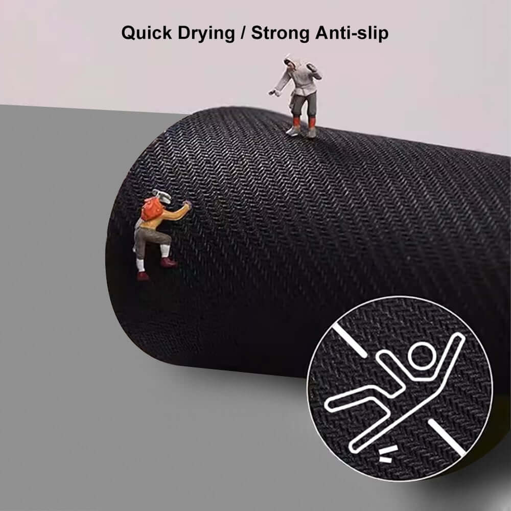 Japandi Diatom Mud Bath Rug Set of 4 in Oats Abstract Design