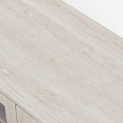 Japandi LED TV Stand With Soft-Close Drawers - Ash Veneer