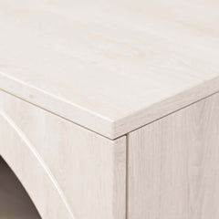 Japandi LED TV Stand With Soft-Close Drawers - Ash Veneer