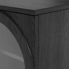 Japandi LED TV Stand With Soft-Close Drawers - Ash Veneer