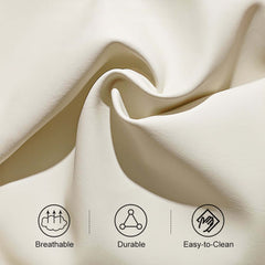 Japandi Walnut Arm Chair Set with Solid Back Design