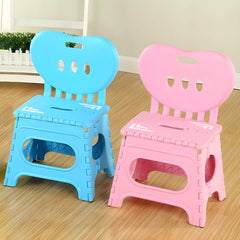 Lightweight Foldable Toddler Chair in Bright Solid Colors with Handle