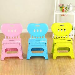 Lightweight Foldable Toddler Chair in Bright Solid Colors with Handle