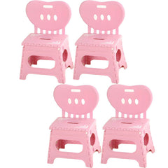 Lightweight Foldable Toddler Chair in Bright Solid Colors with Handle