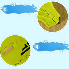 Lightweight Foldable Toddler Chair in Bright Solid Colors with Handle