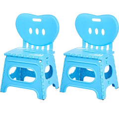 Lightweight Foldable Toddler Chair in Bright Solid Colors with Handle