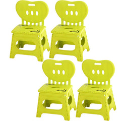 Lightweight Foldable Toddler Chair in Bright Solid Colors with Handle