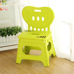 Lightweight Foldable Toddler Chair in Bright Solid Colors with Handle