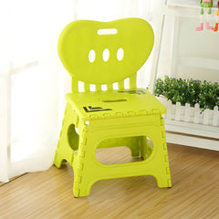 Lightweight Foldable Toddler Chair in Bright Solid Colors with Handle Main Product Image