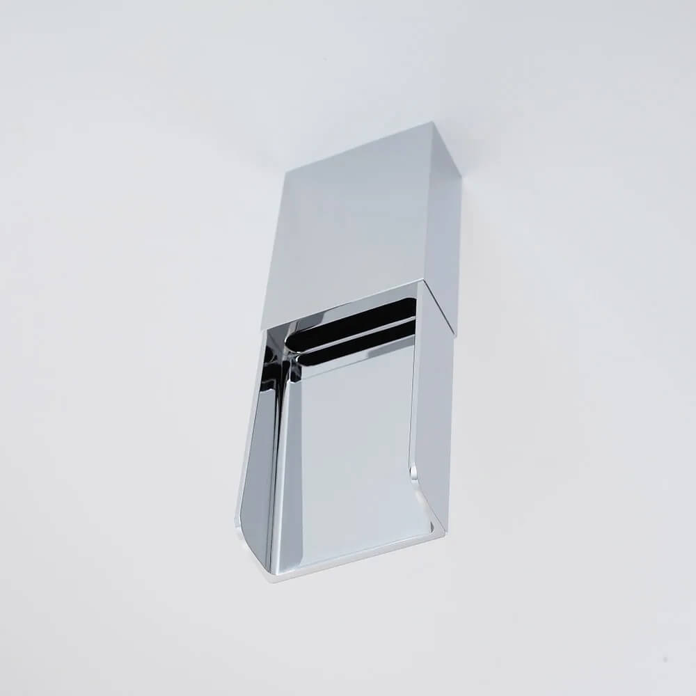 Mero Wall Mounted Bathtub Faucet in Chrome with Hand Shower